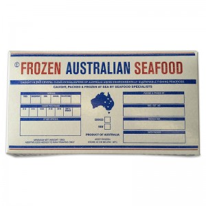 10kg Top Loader Seafood Cartons - Available in Waxed or Poly Coated
